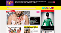 Desktop Screenshot of cosplayfanatic.com